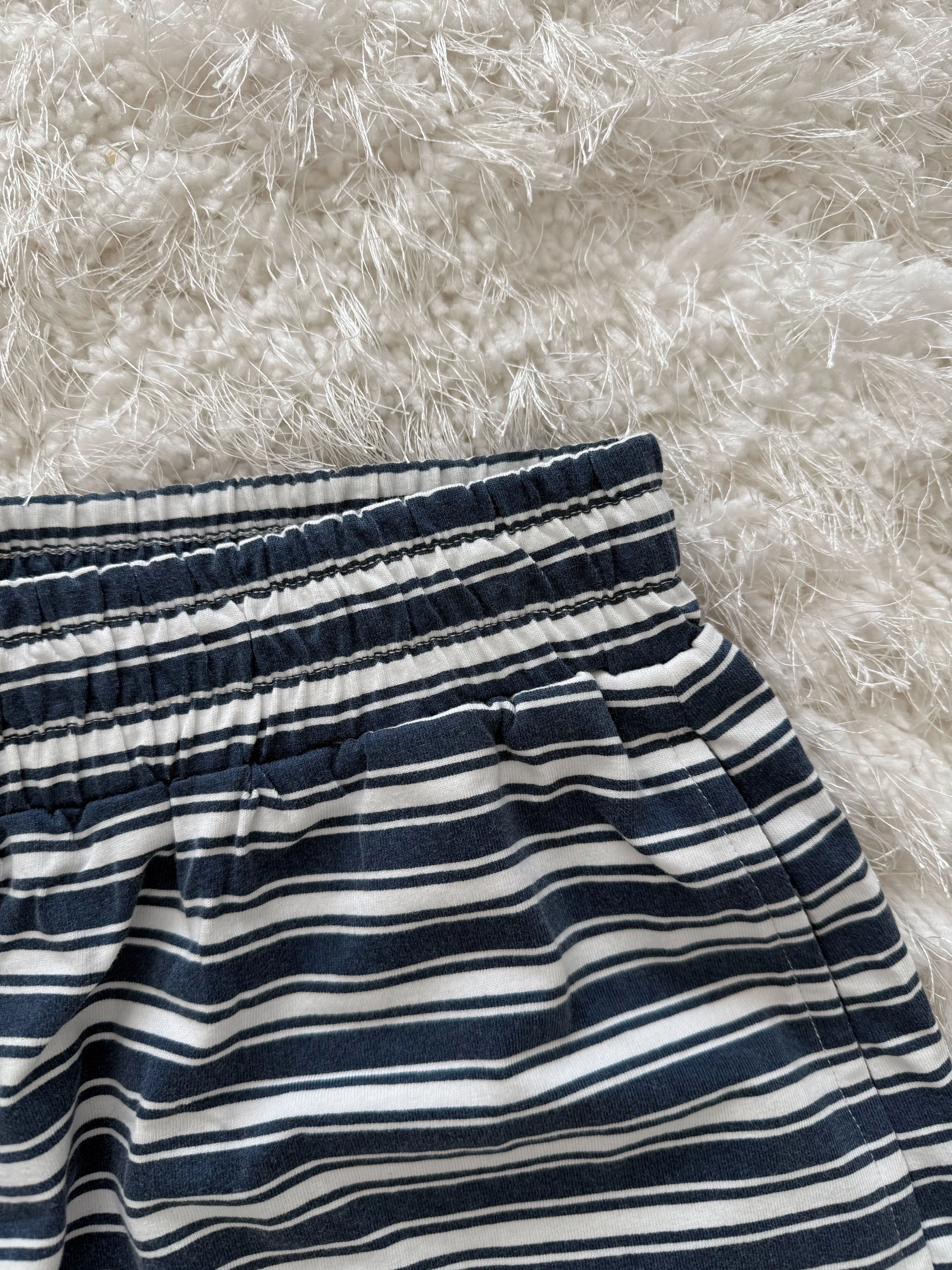 Billie Striped Loungewear Shorts - Image 4
