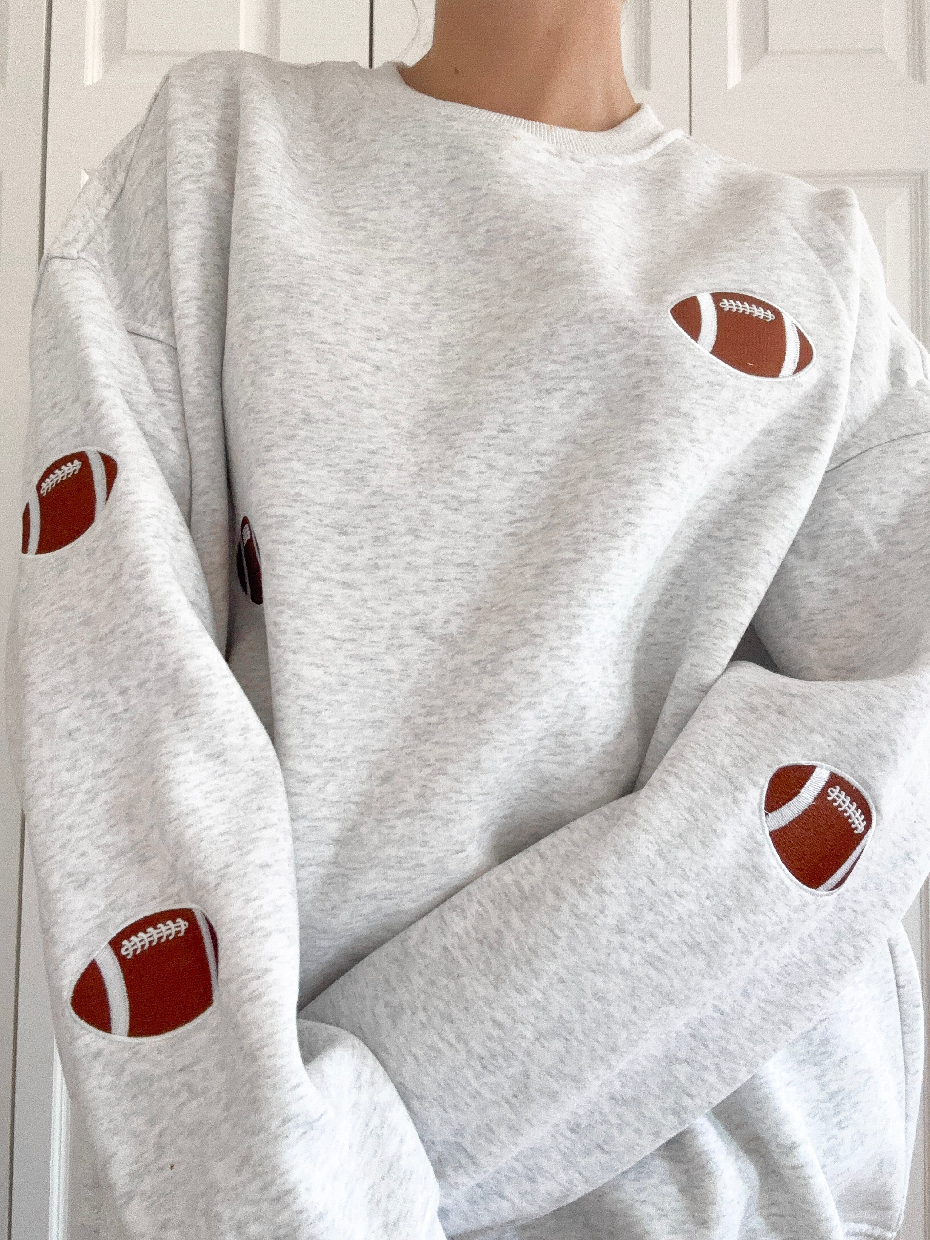 Football Game Day Embroider Sweatshirt - Image 3