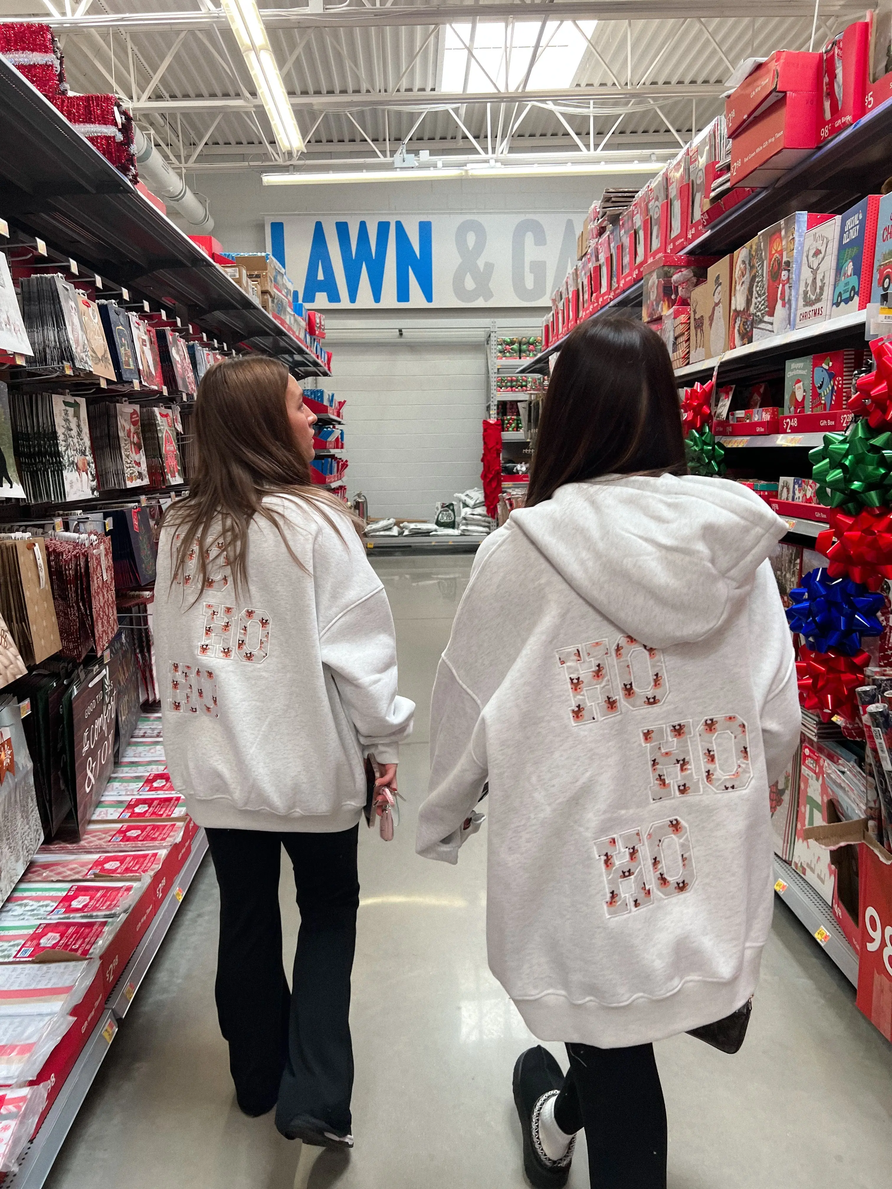 Grey Reindeer Hoodie - Image 15