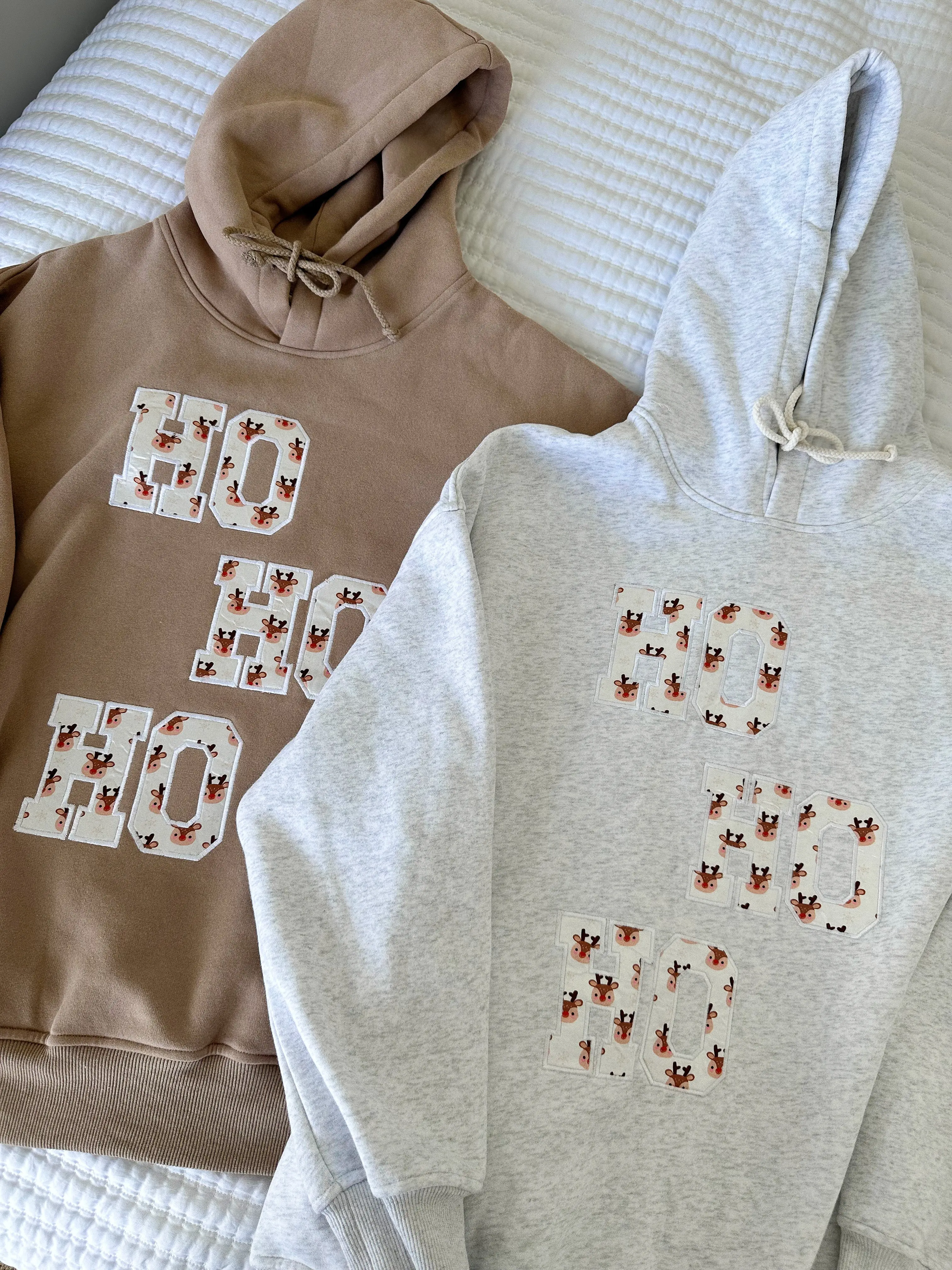 Grey Reindeer Hoodie - Image 6