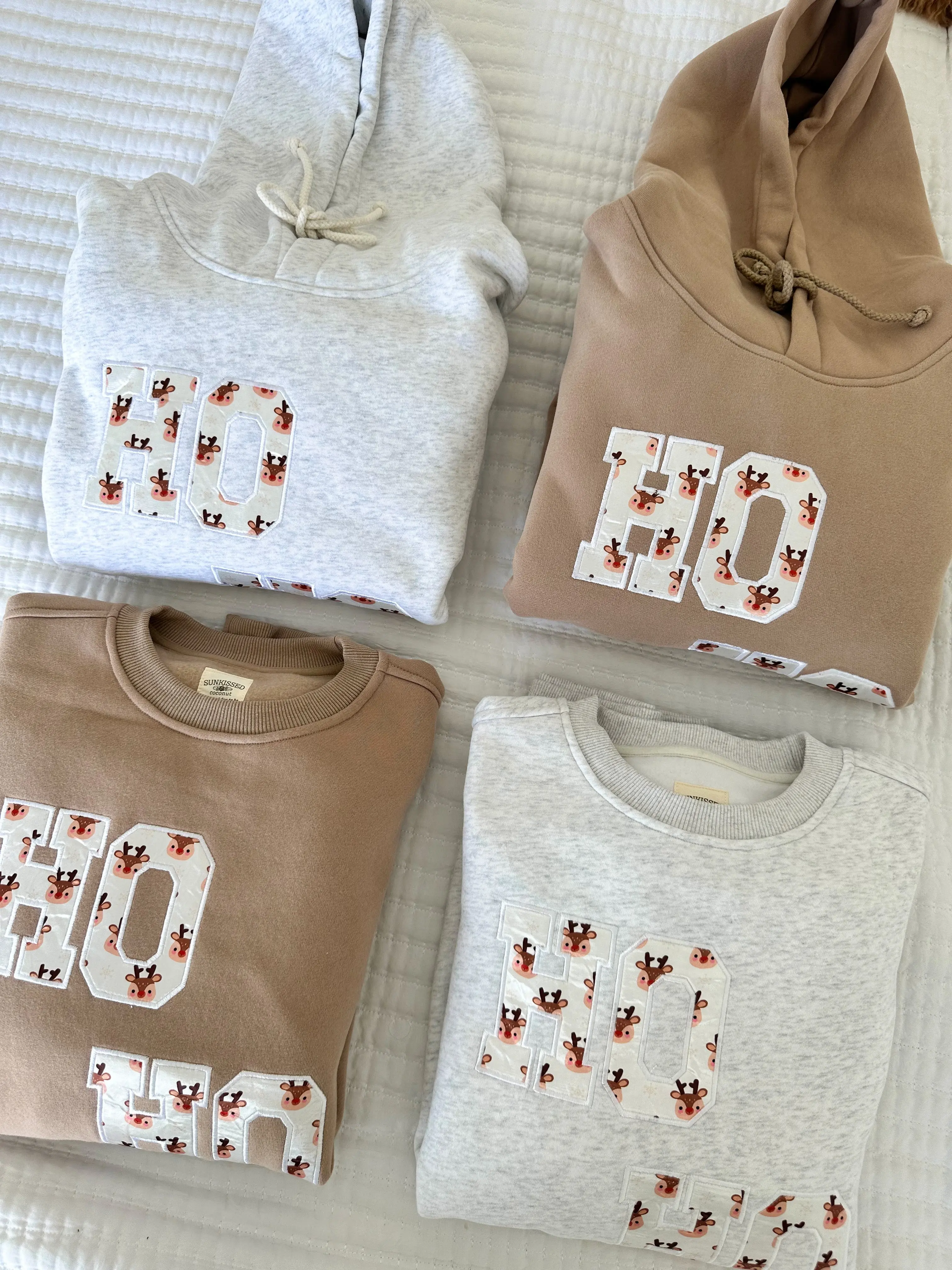 Grey Reindeer Hoodie - Image 7