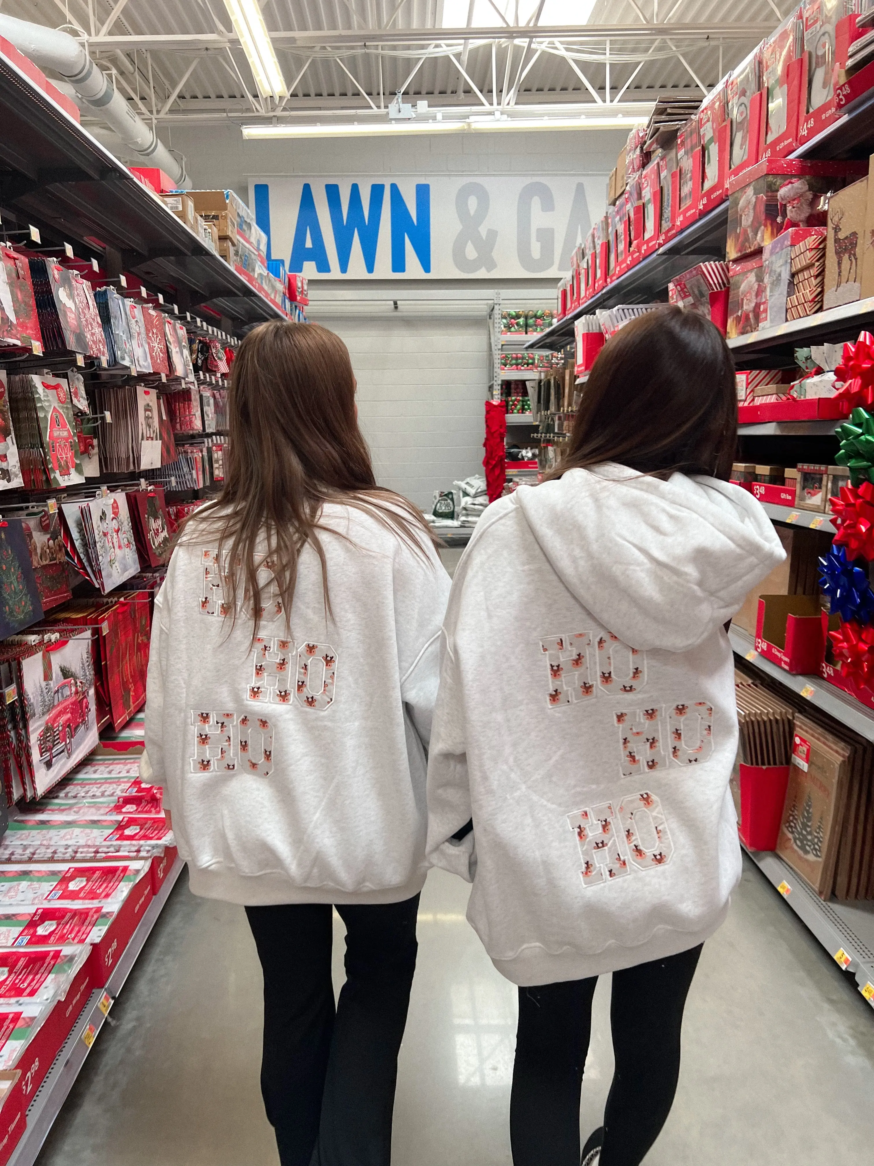 Pearl Grey Reindeer Sweatshirt - Image 24
