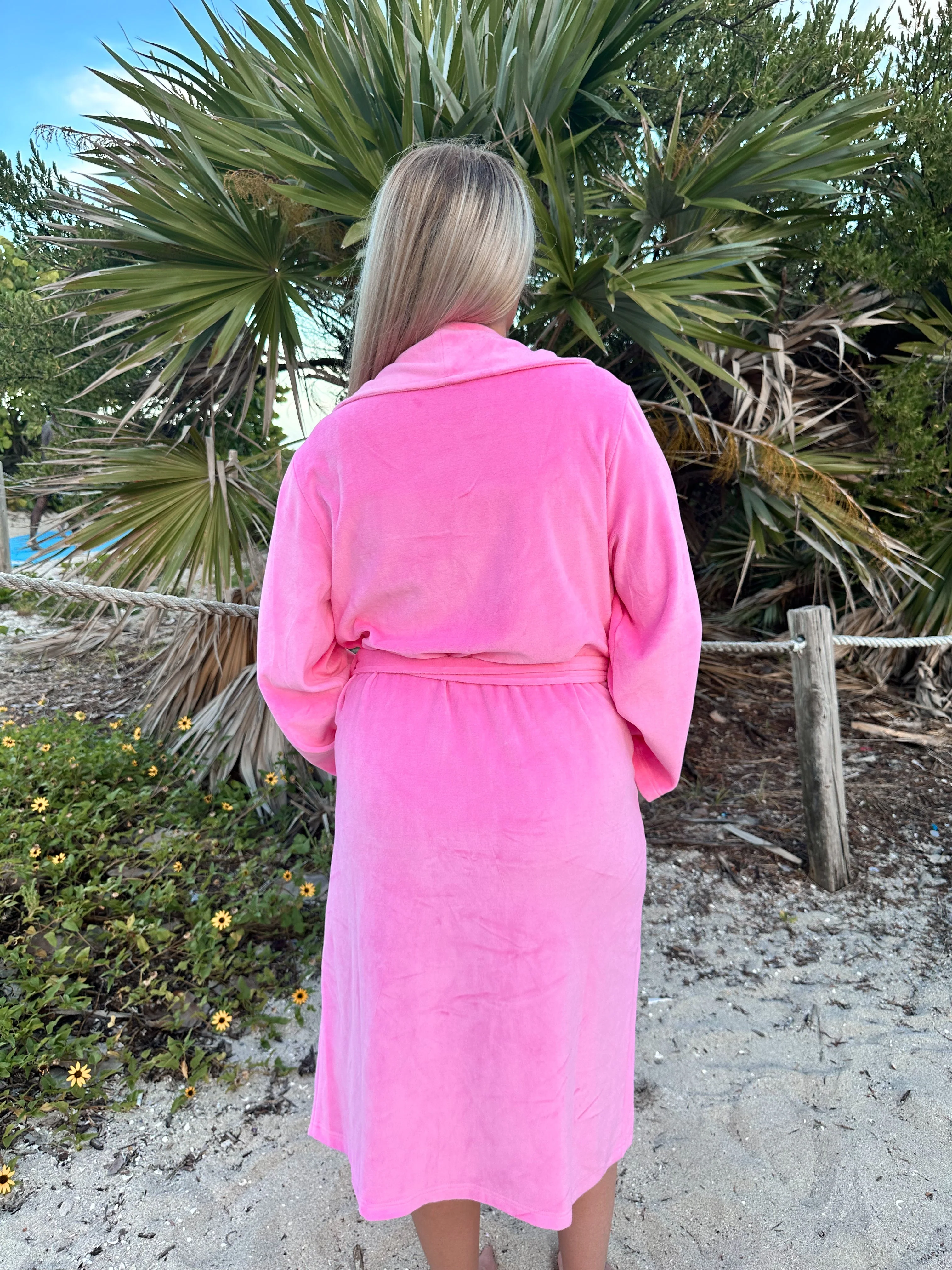 Hot Pink Dream Hotel Robe - Image 10