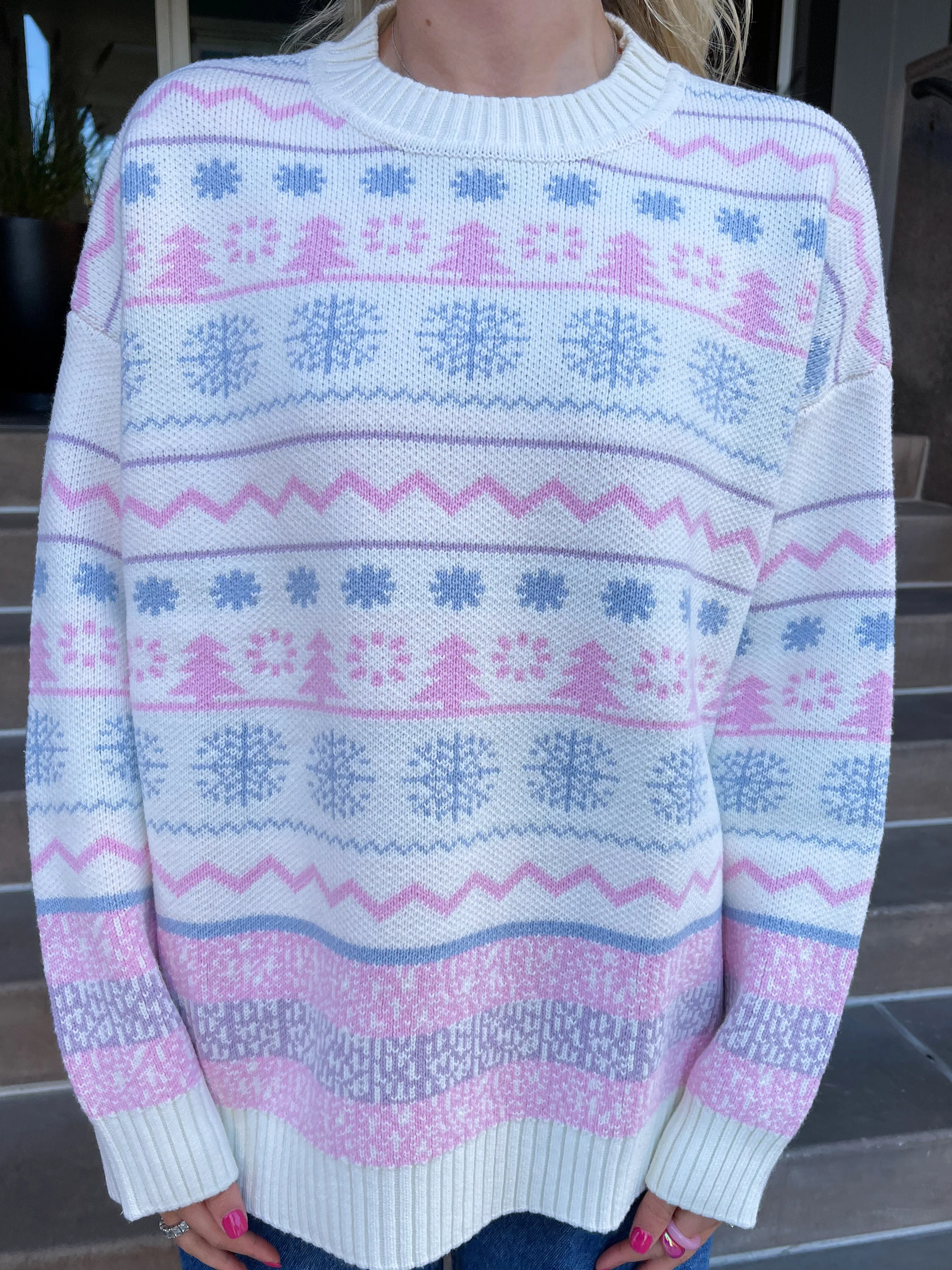 Icelandic Lights Winter Sweater - Image 3