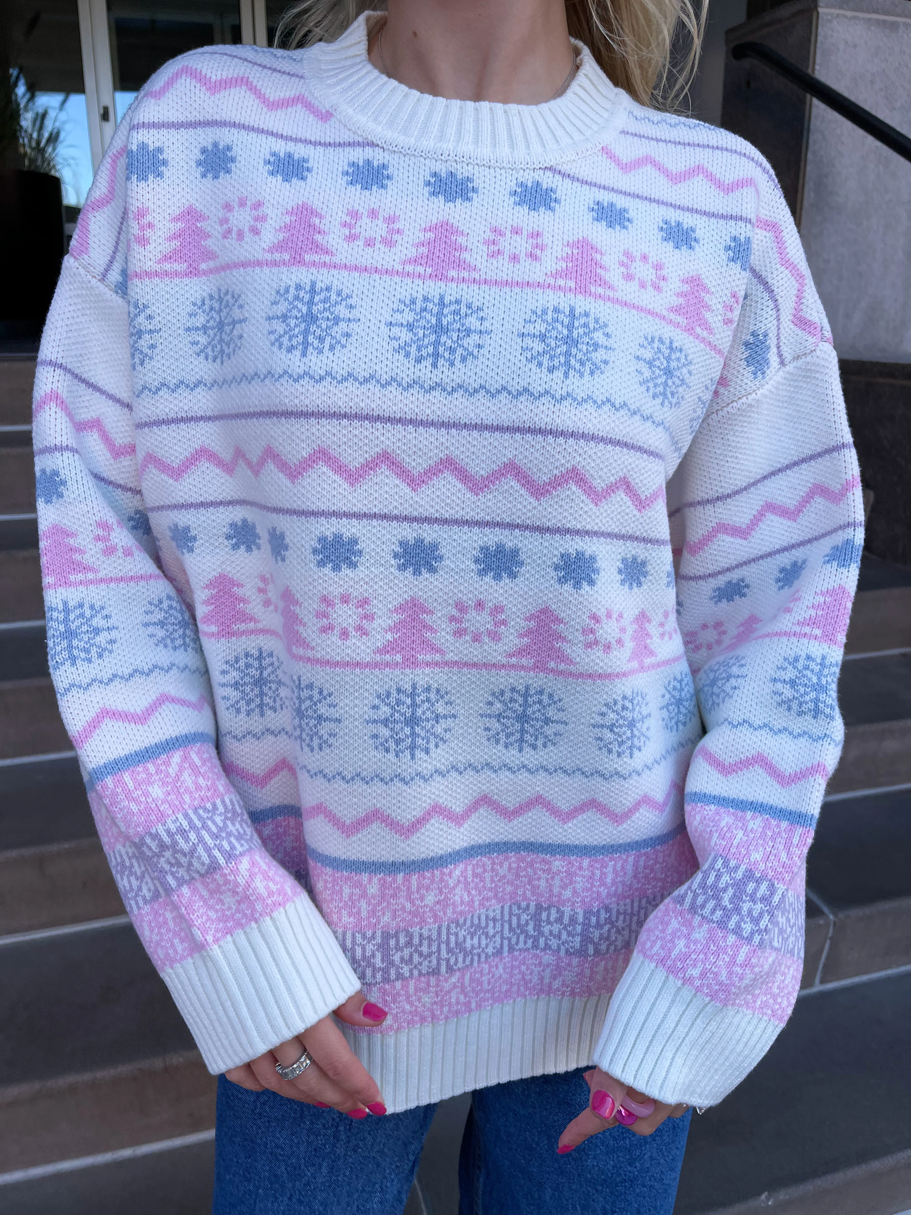 Icelandic Lights Winter Sweater - Image 5