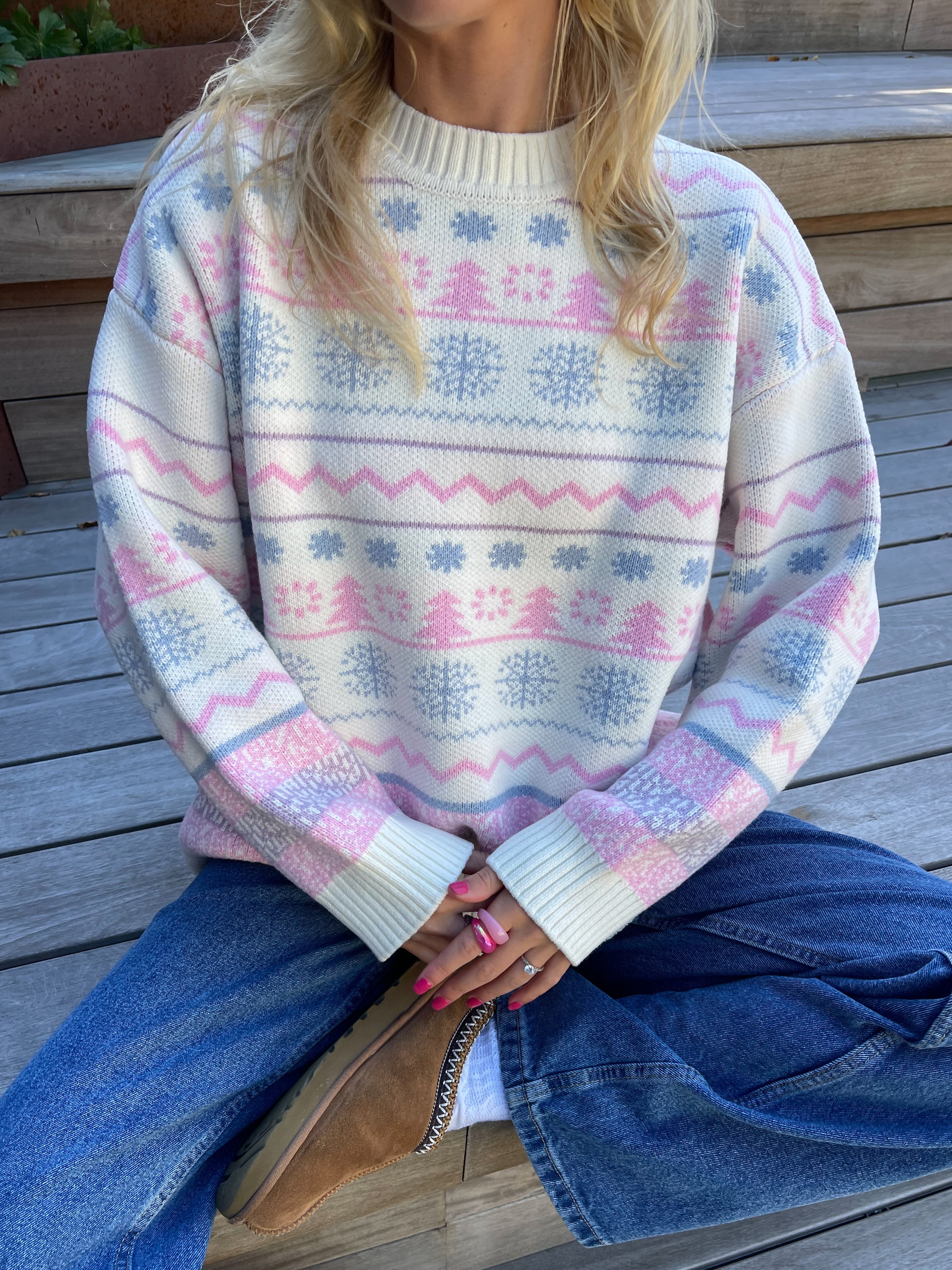 Icelandic Lights Winter Sweater - Image 9