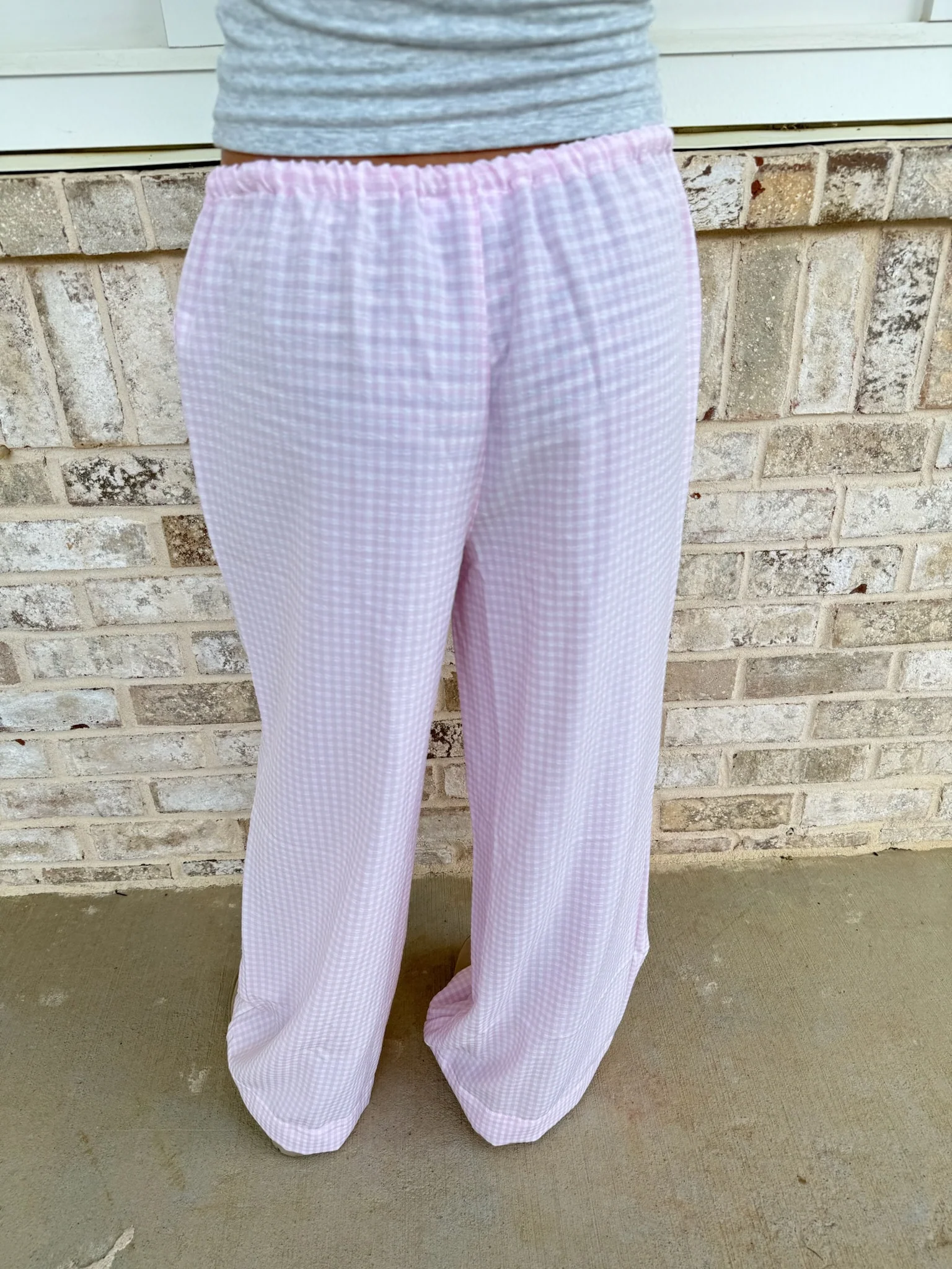Gingham Summer Pants - Image 2
