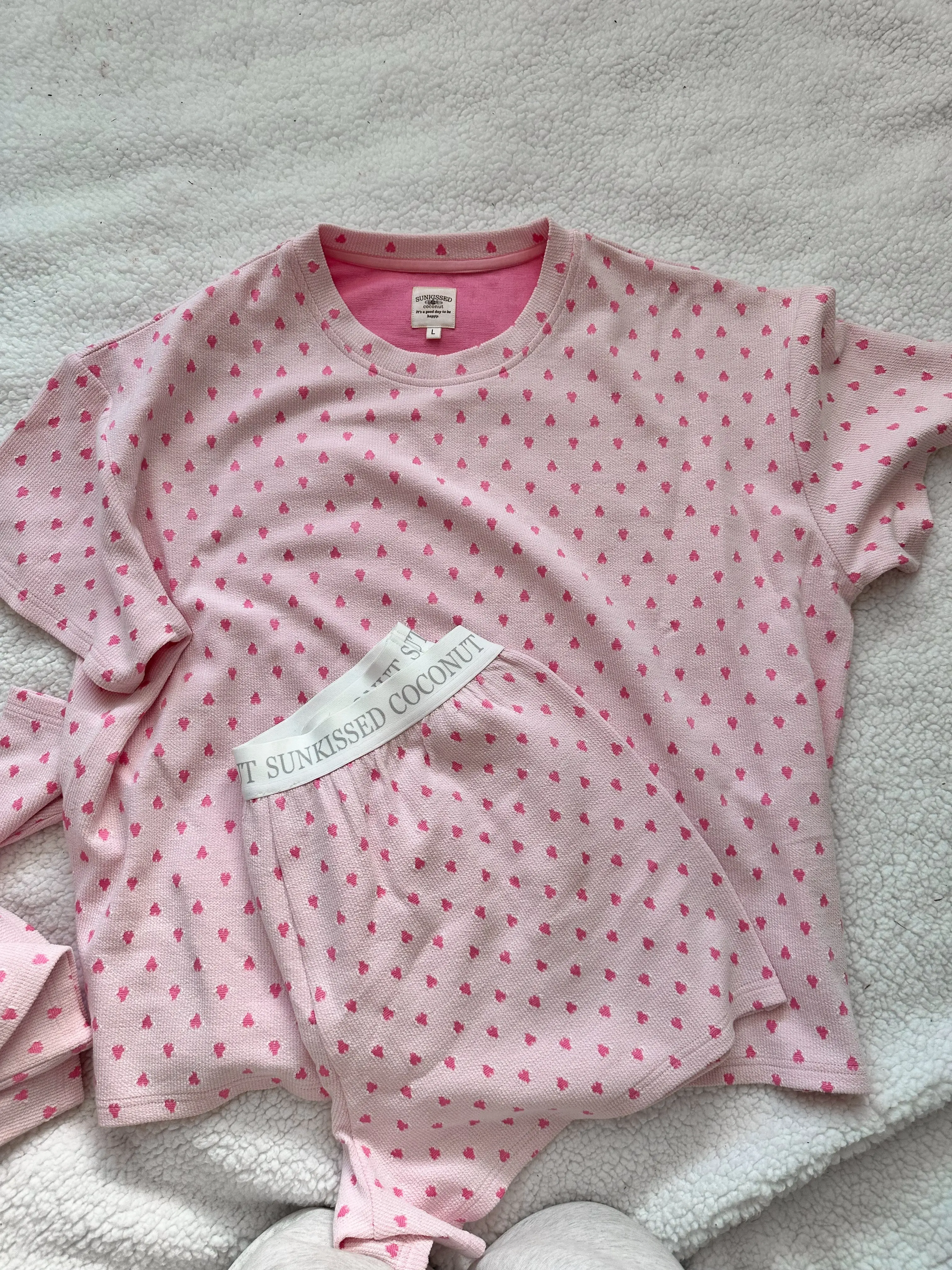 Heart Pajama Shorts - Image 3