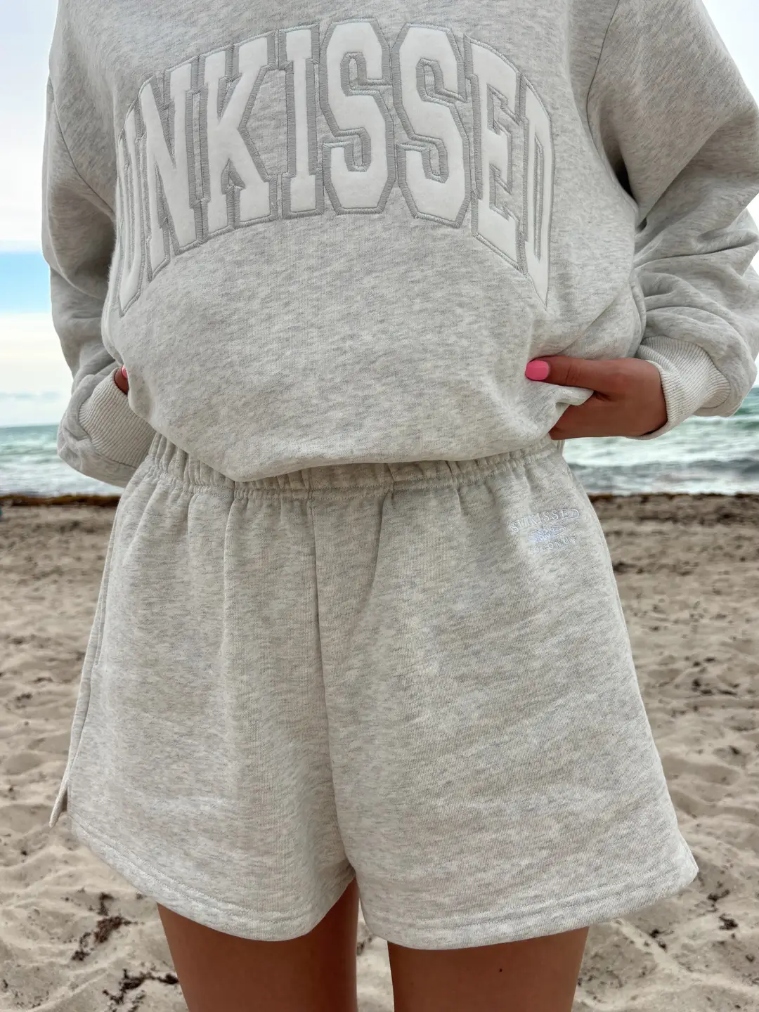 Sunkissedcoconut Embroidered Sweat Shorts 100% Cotton - Image 15