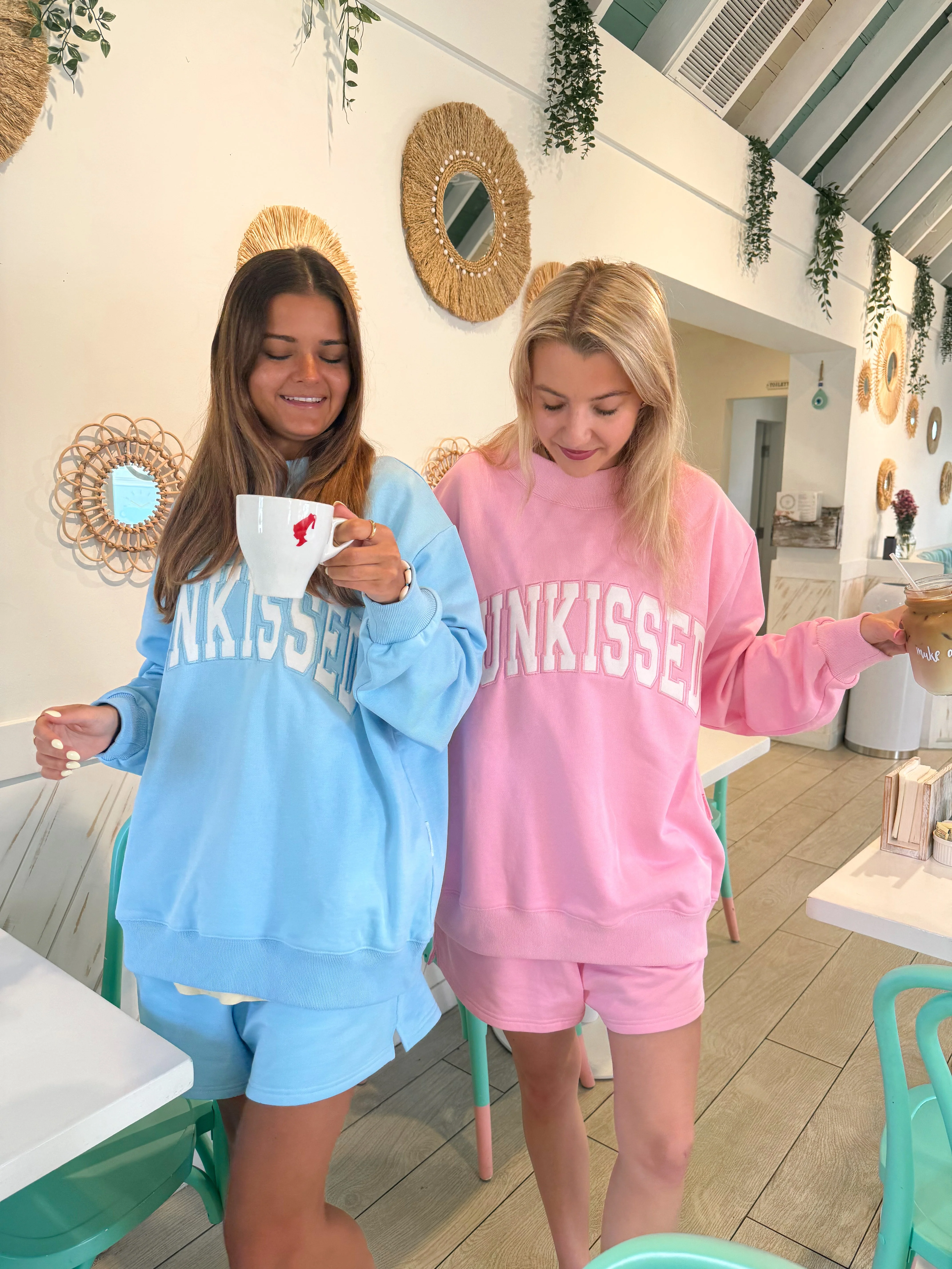 Sunkissedcoconut Embroidered Sweat Shorts 100% Cotton - Image 33